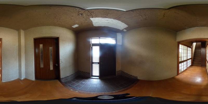 パノラマ画像玄関