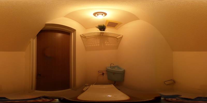 パノラマ画像トイレ