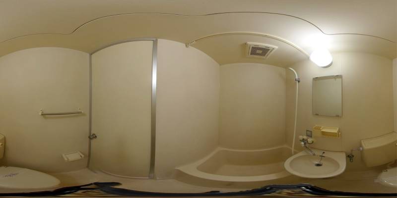 パノラマ画像バスルーム