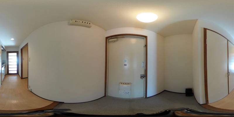 パノラマ画像玄関