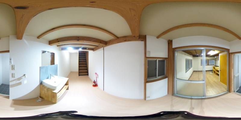 パノラマ画像洗面所