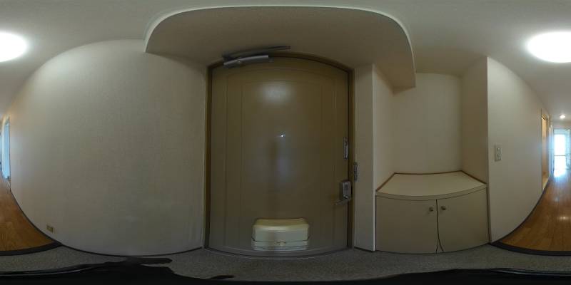 パノラマ画像玄関