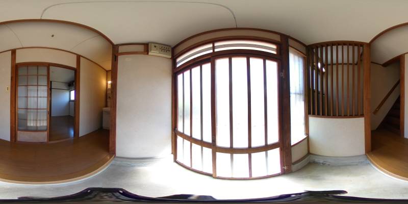 パノラマ画像玄関