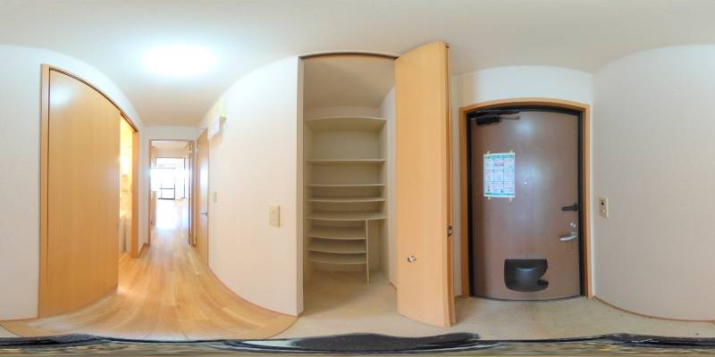 パノラマ画像玄関