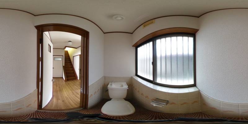 パノラマ画像トイレ