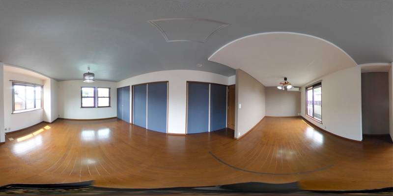 パノラマ画像洋室