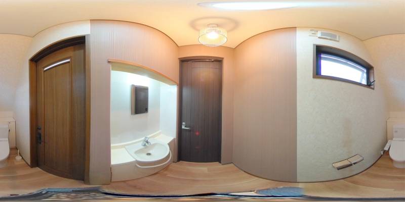 パノラマ画像トイレ