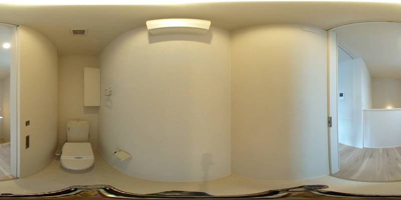 パノラマ画像トイレ