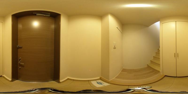 パノラマ画像玄関