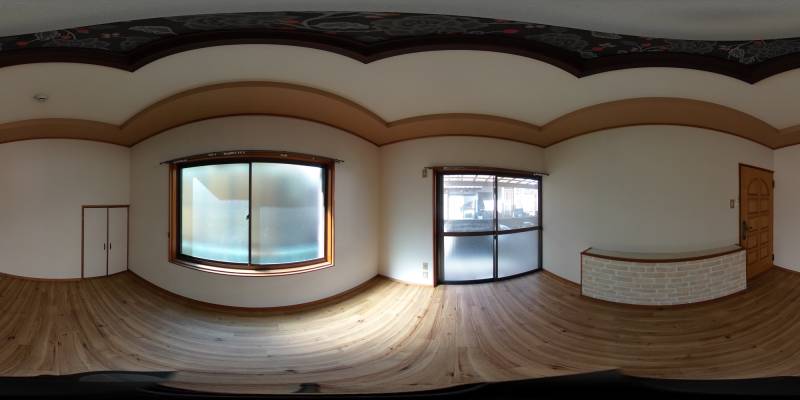 パノラマ画像洋室