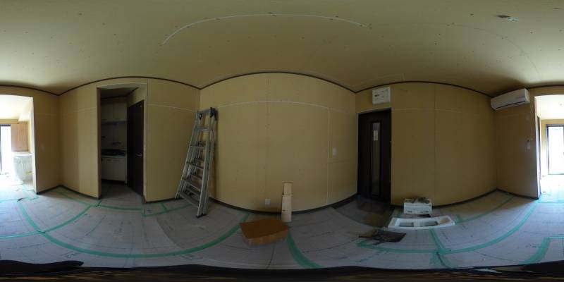 パノラマ画像リビング