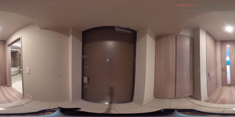 パノラマ画像玄関