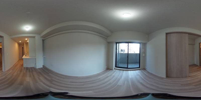 パノラマ画像リビング