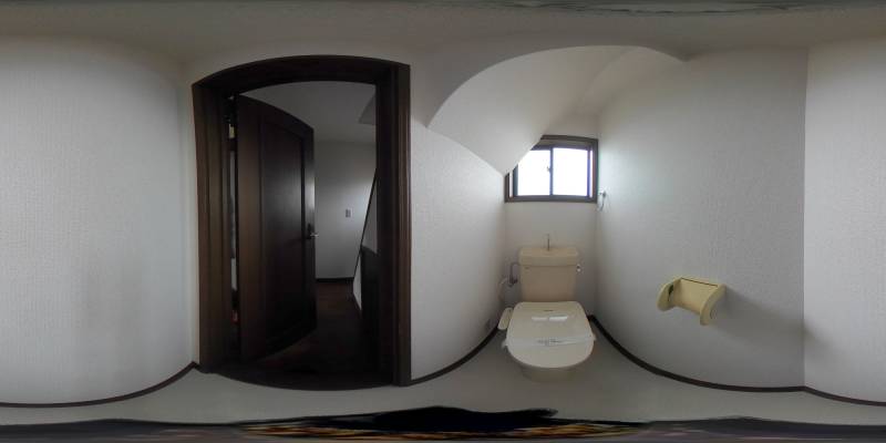 パノラマ画像トイレ