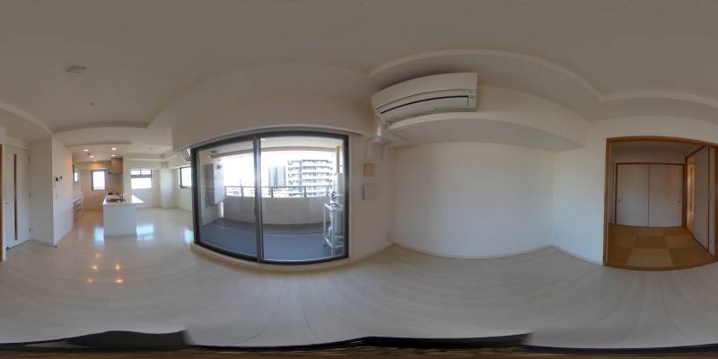 パノラマ画像リビング