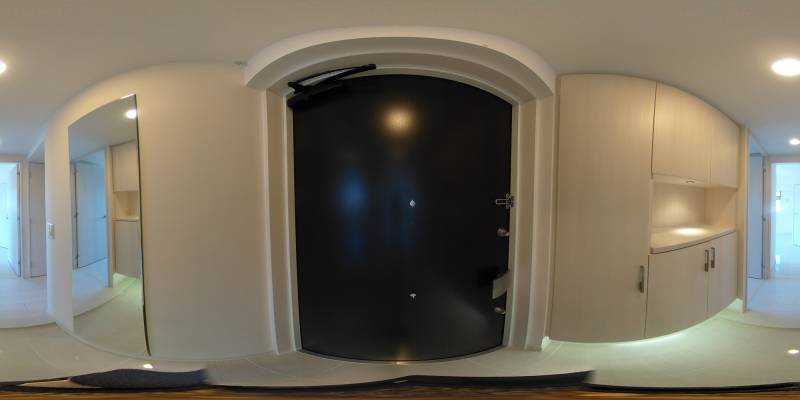 パノラマ画像玄関