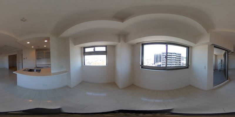 パノラマ画像リビング