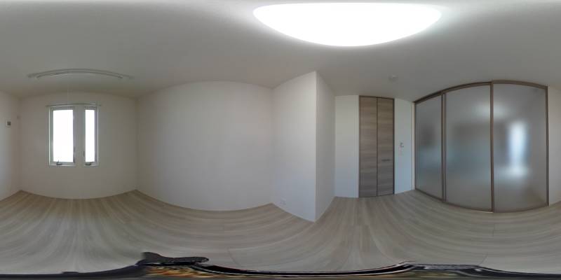 パノラマ画像洋室