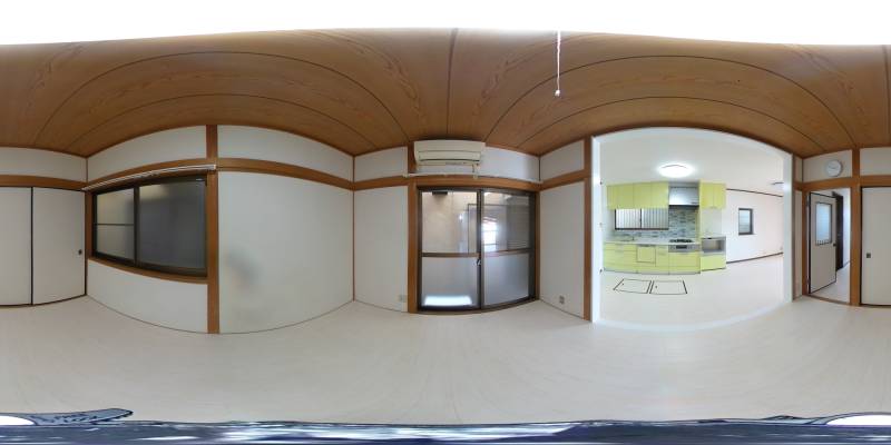 パノラマ画像洋室