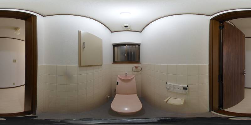 パノラマ画像トイレ