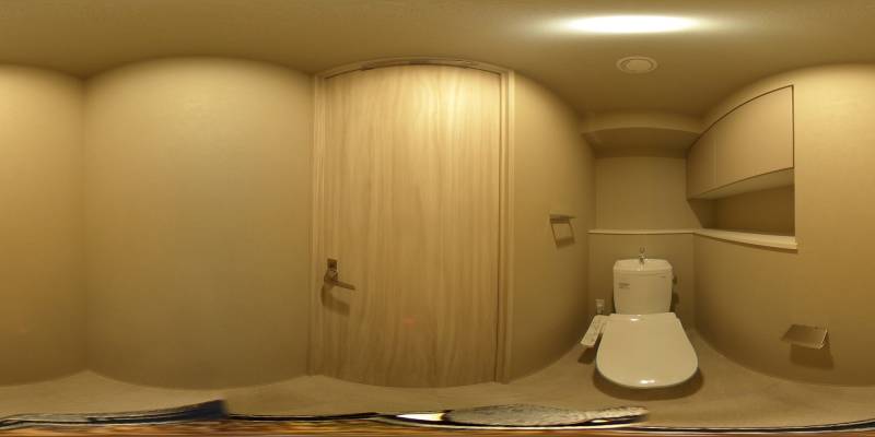 パノラマ画像トイレ