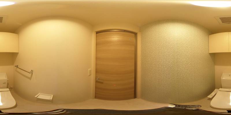 パノラマ画像トイレ