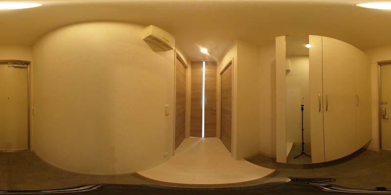 パノラマ画像玄関