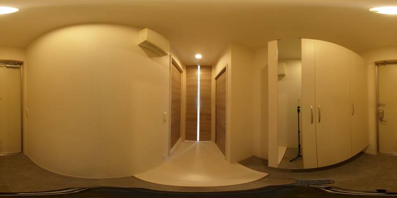 パノラマ画像玄関