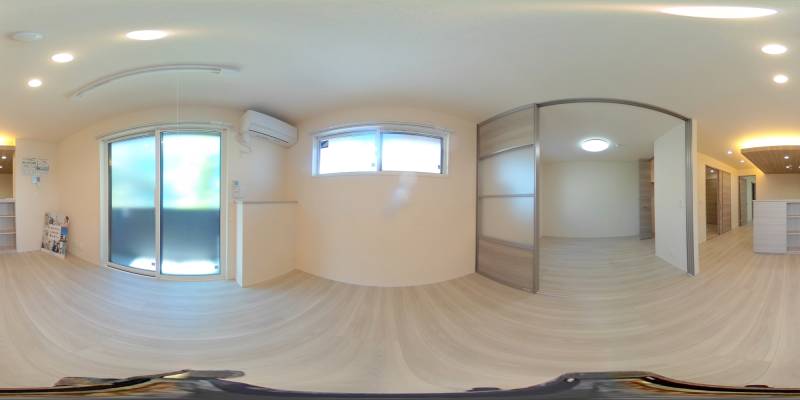 パノラマ画像リビング