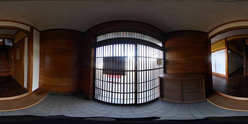 パノラマ画像玄関