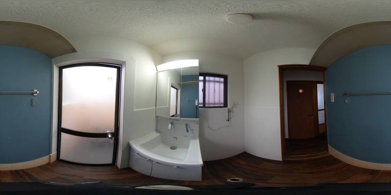 パノラマ画像洗面所