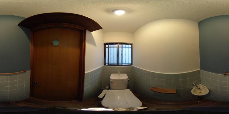 パノラマ画像トイレ