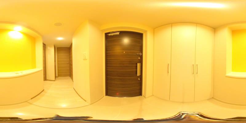 パノラマ画像玄関