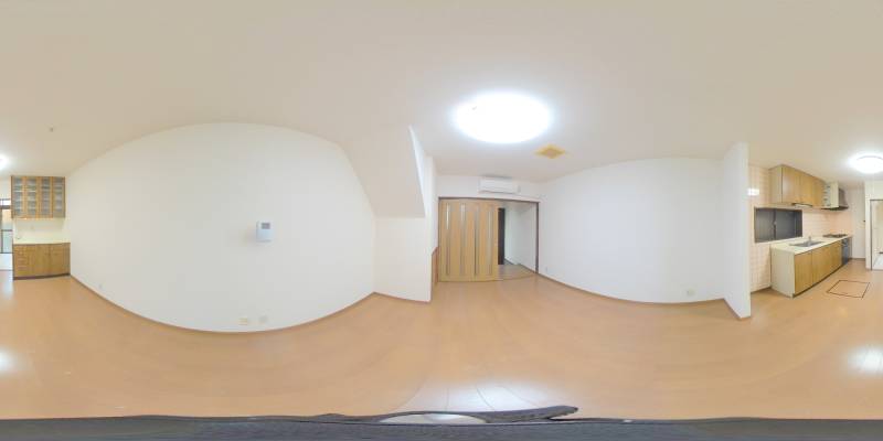 パノラマ画像リビング