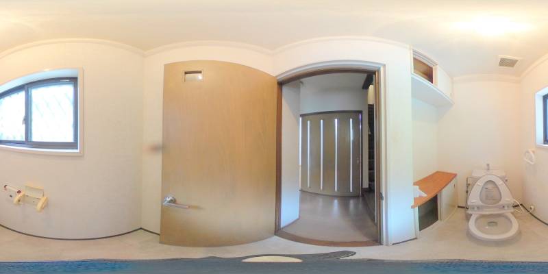 パノラマ画像トイレ