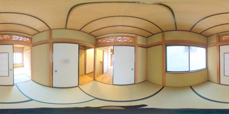 パノラマ画像和室