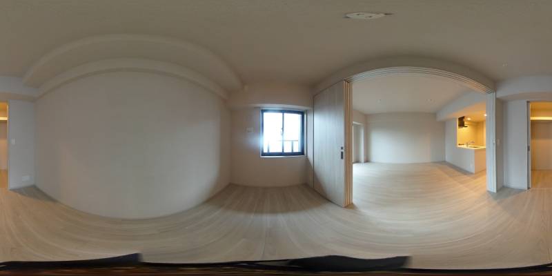 パノラマ画像洋室