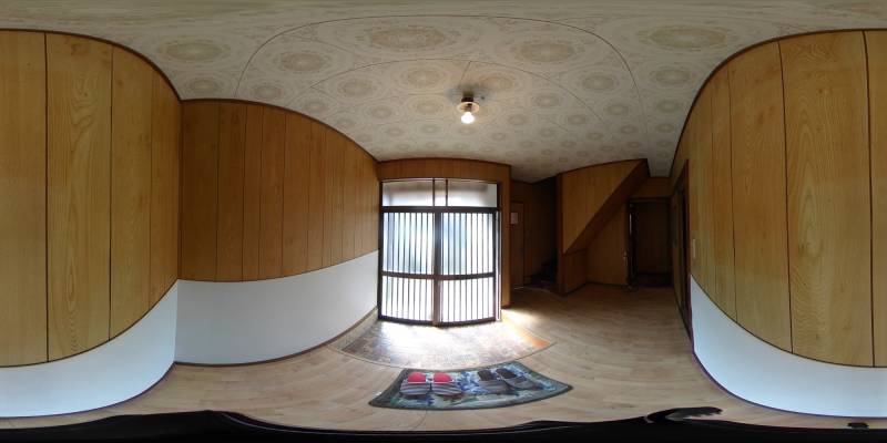 パノラマ画像玄関