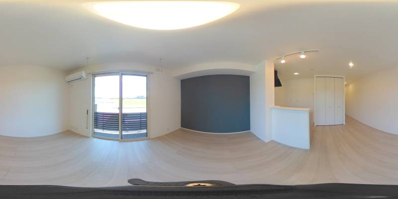 パノラマ画像リビング