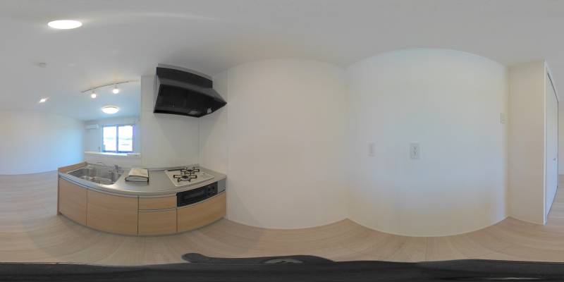 パノラマ画像キッチン