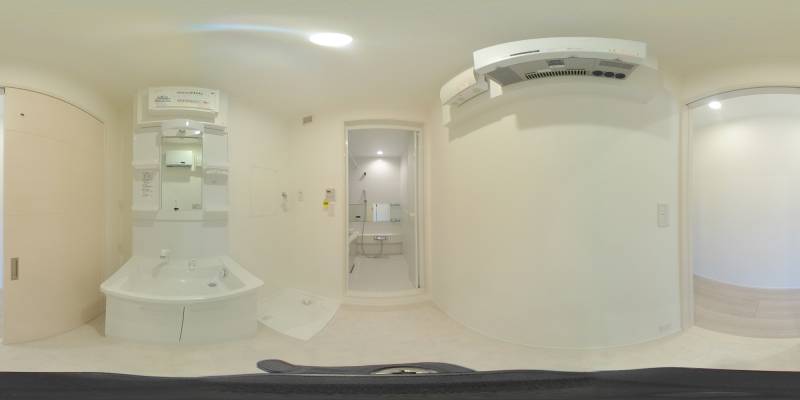 パノラマ画像洗面所