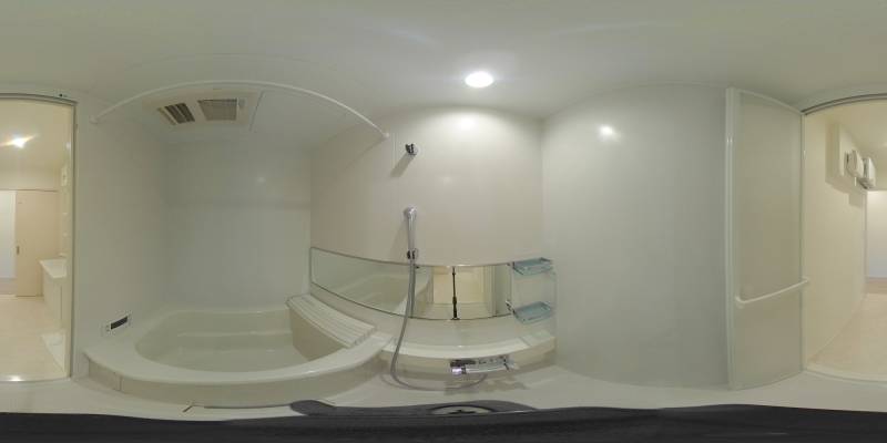 パノラマ画像バスルーム