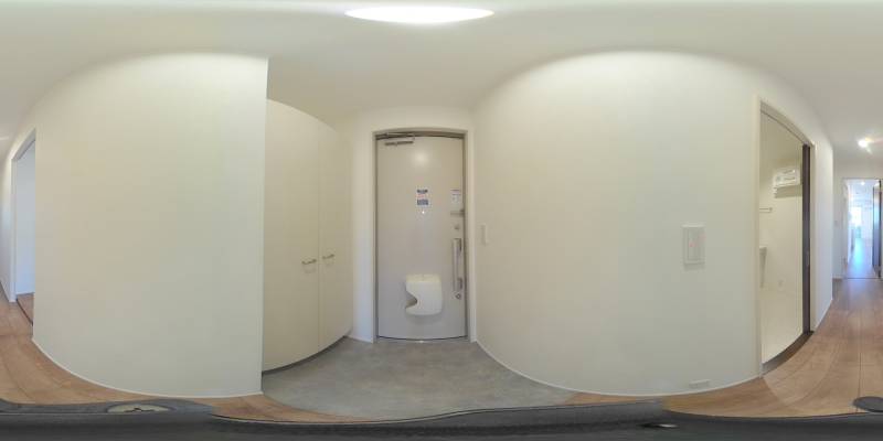 パノラマ画像玄関