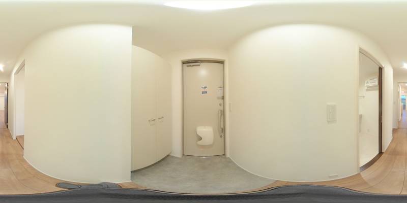 パノラマ画像玄関