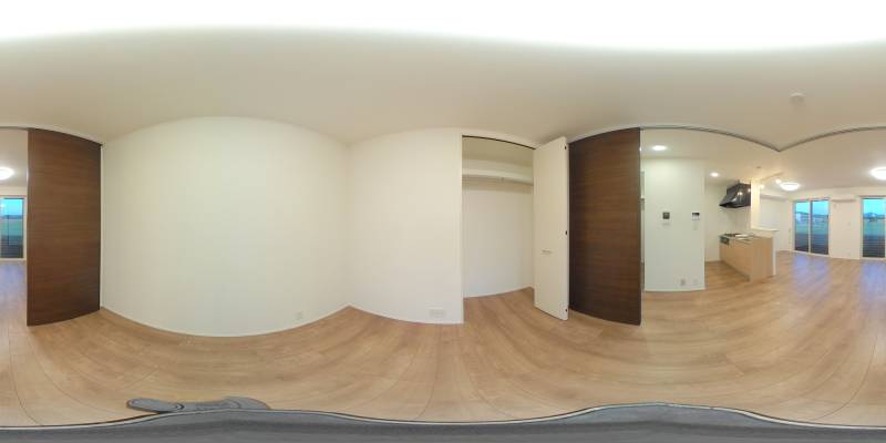 パノラマ画像洋室