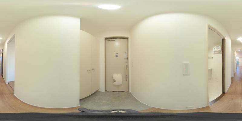 パノラマ画像玄関