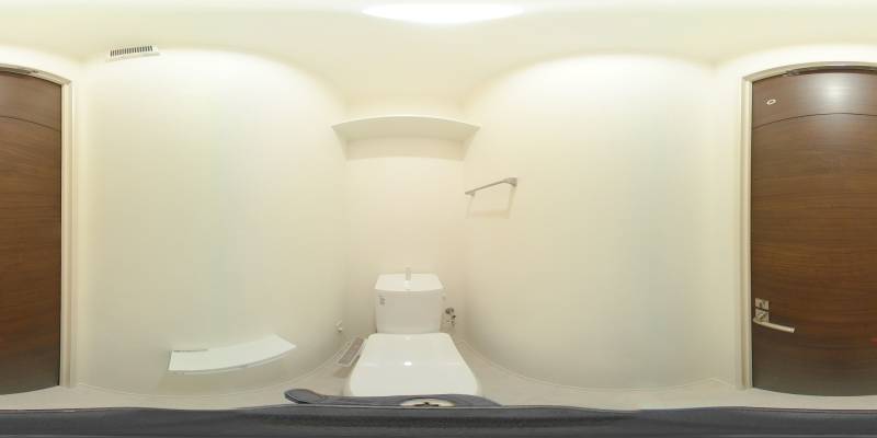 パノラマ画像トイレ