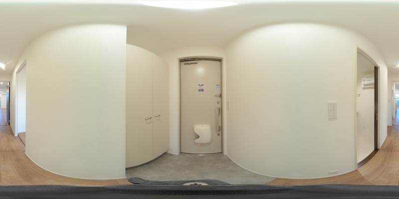 パノラマ画像玄関