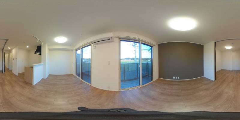 パノラマ画像リビング