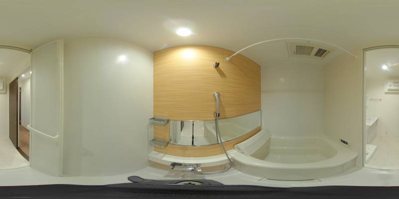 パノラマ画像バスルーム